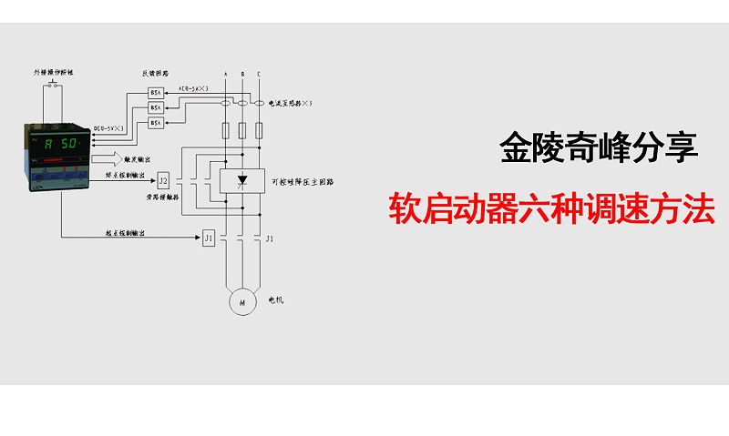 金陵奇峰分享軟啟動器六種調(diào)速方法