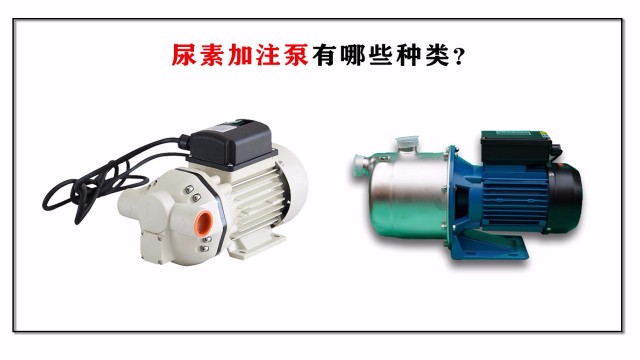 <i style='color:red'>尿素加注泵</i>有哪些種類？