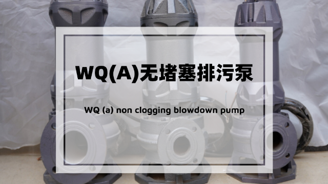 你對(duì)WQ(A)無(wú)堵塞排污泵了解多少？