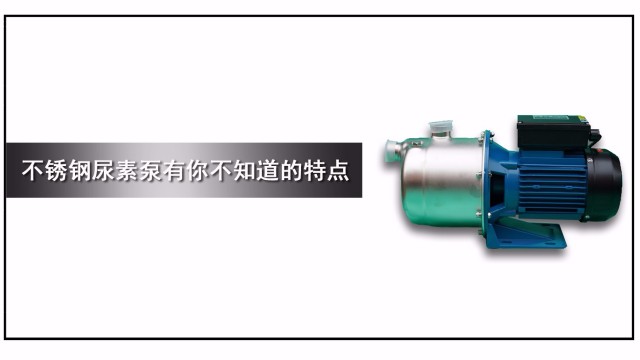不銹鋼尿素泵有你不知道的特點(diǎn)