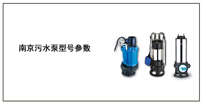 南京污水泵型號參數(shù)