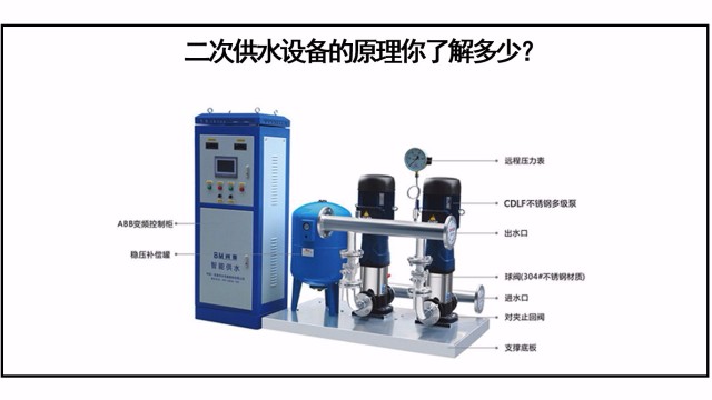 二次供水設(shè)備的原理你了解多少？