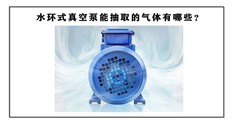 水環(huán)式真空泵能抽取的氣體有哪些？